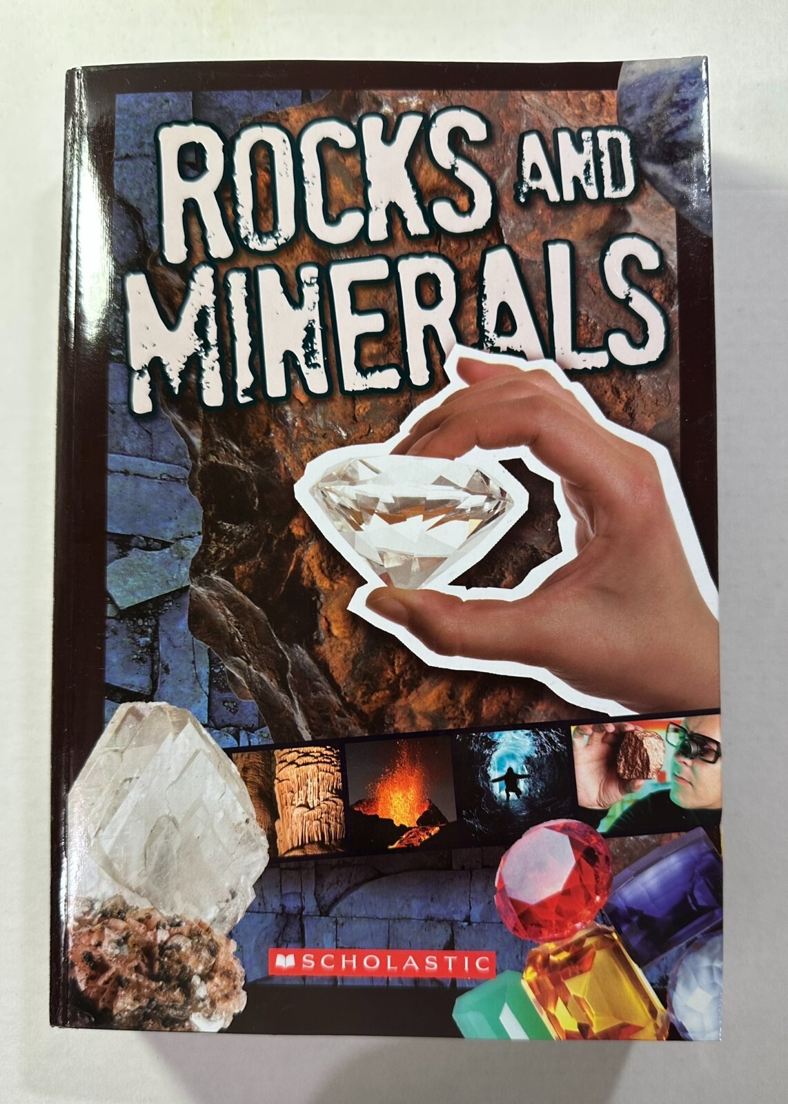 Rocks and Minerals Collection for Kids Tiger Eye, Crystal Quartz 32-page book