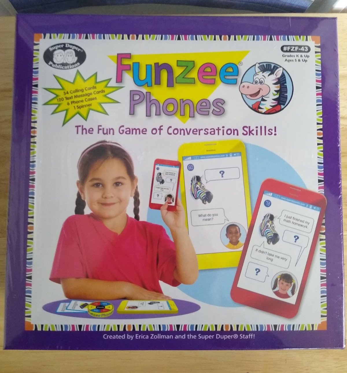 NEW FUNZEE PHONES Social Skills Super Duper Speech Language Therapy Autism