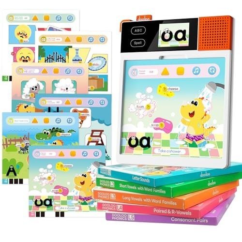 Interactive Phonics Learning Pad for Kids Ages 3-10, 242 Sound Pages