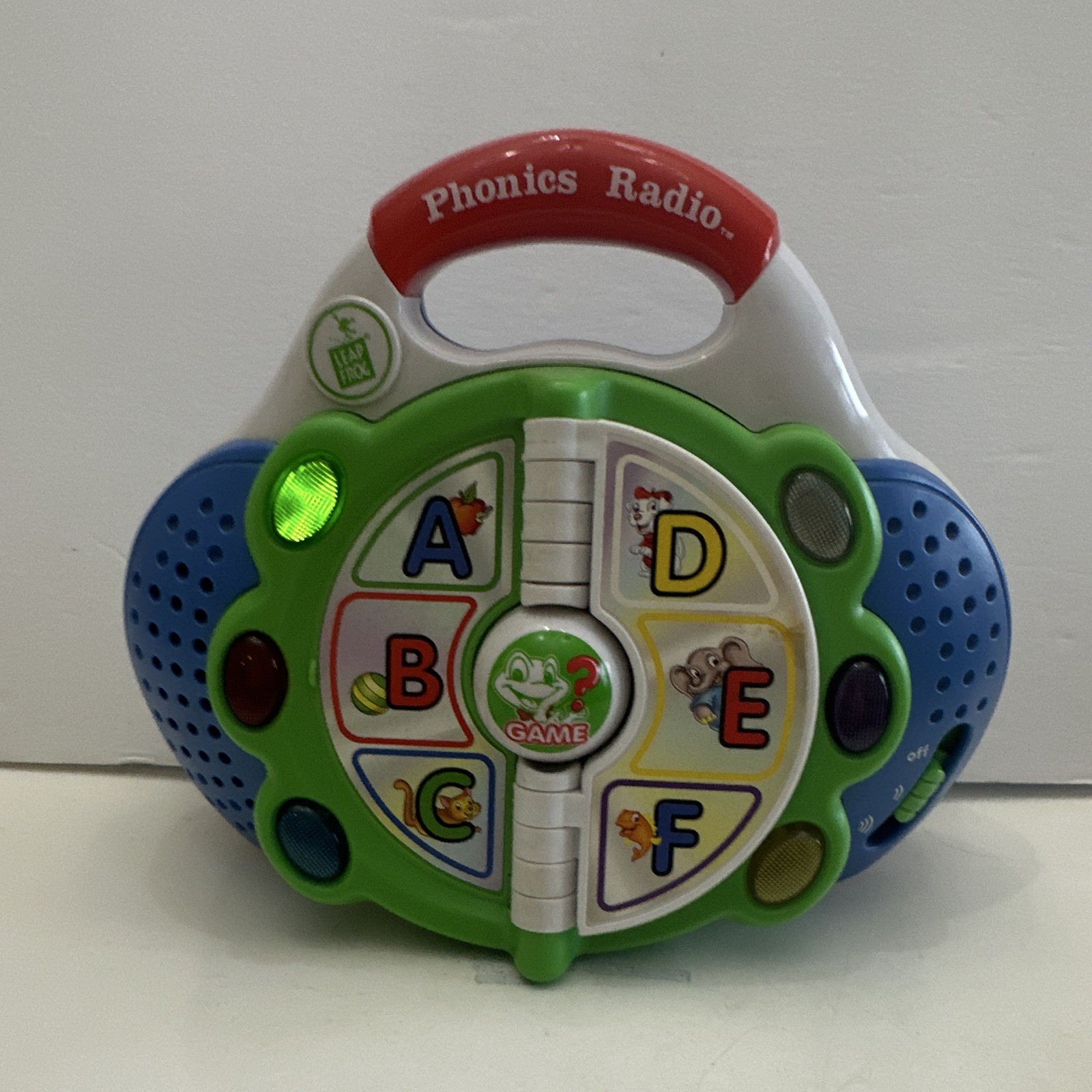 LeapFrog Phonics Radio Electronic Learning System Vintage 2002 MPN 21001