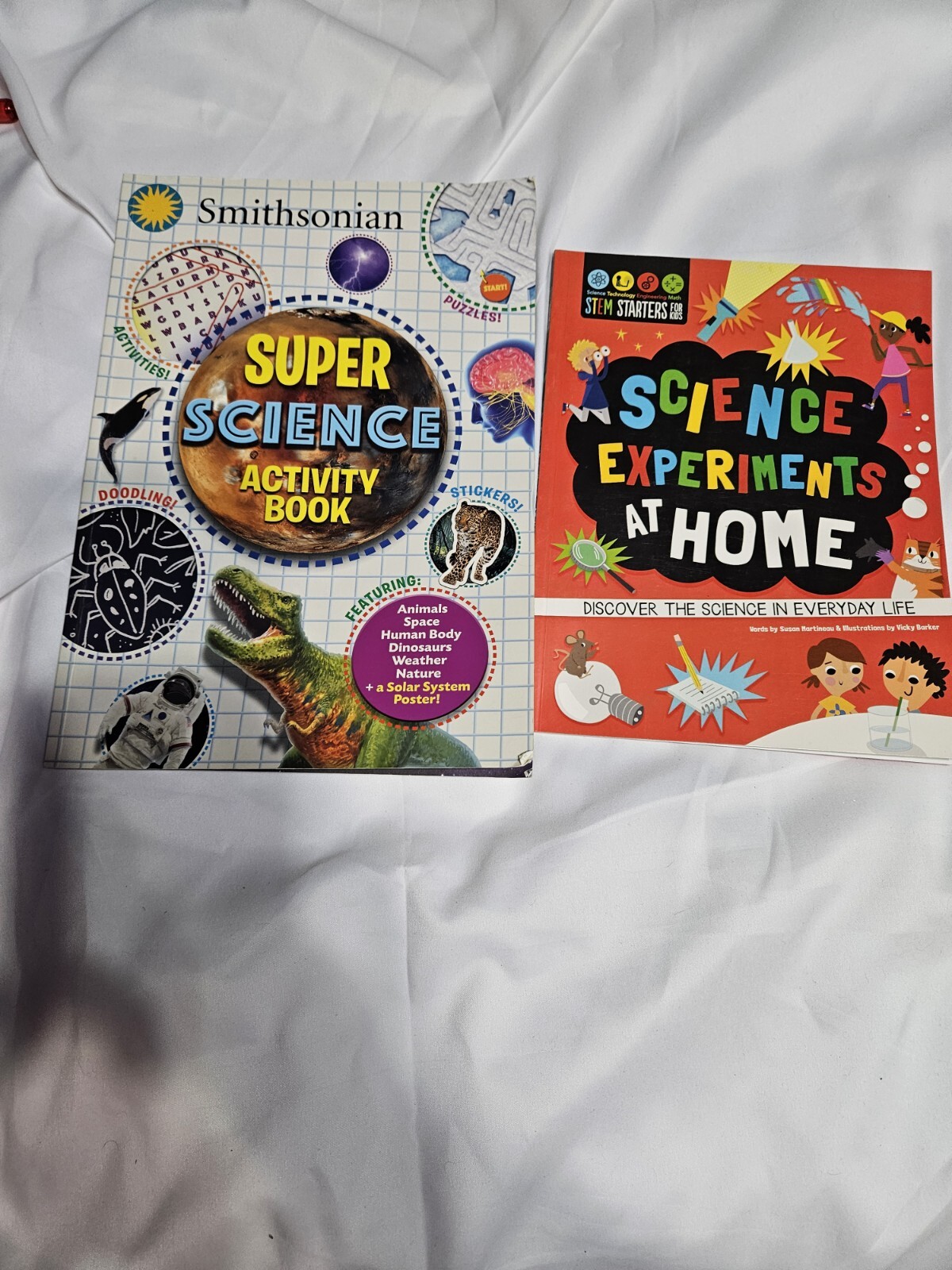 Smithsonian Super Science & STEM Starters Science Books Ages 7-11