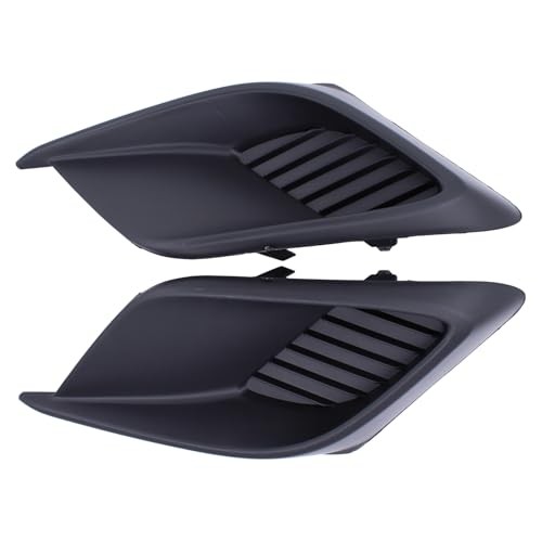 Front Right and Left Side Bumper Fog Light Covers for Mazda 3 2014-2016