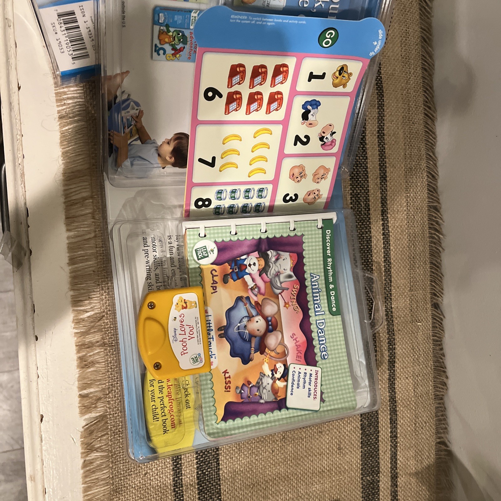 Leap Frog LeapPad Little Touch Library Disney Pooh Loves You Infant And Toddler
