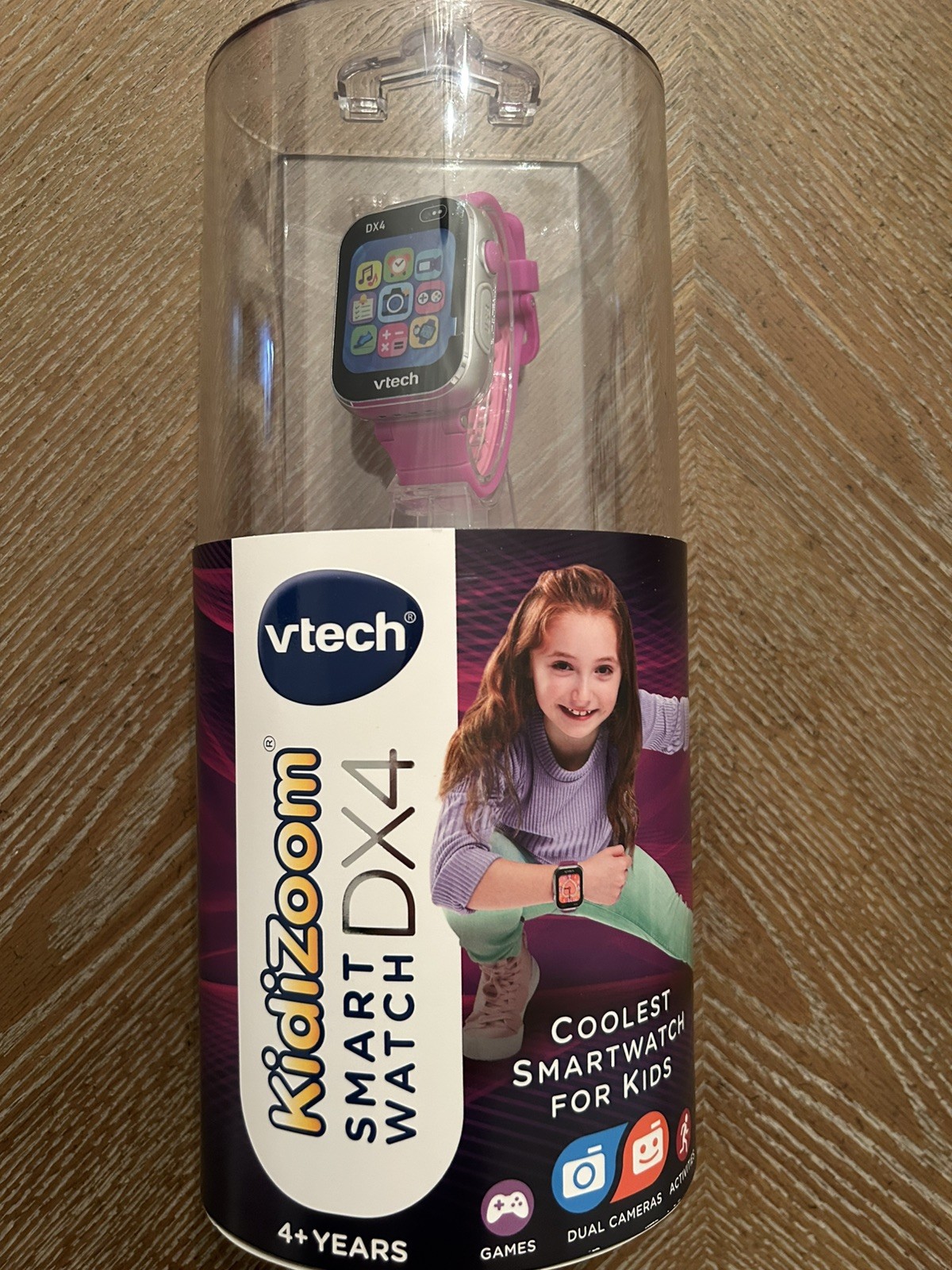 VTech KidiZoom Smartwatch DX4 In Purple, Brand New Sealed