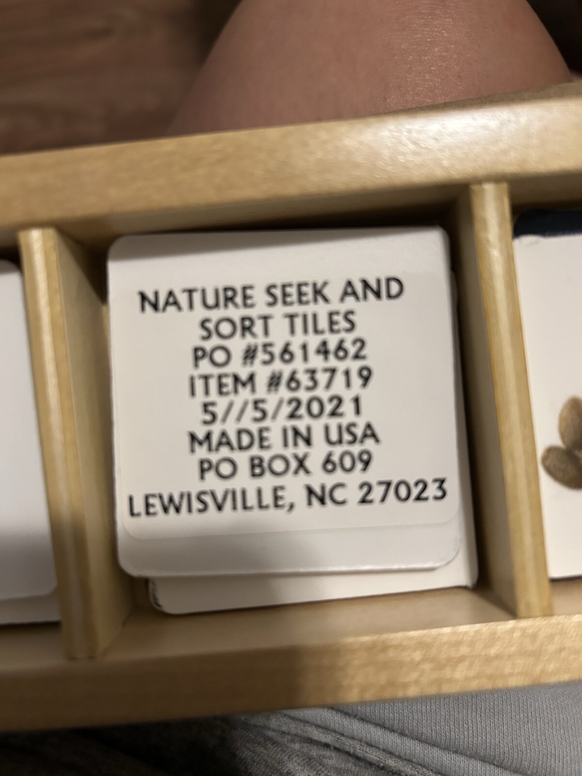 Kaplan Nature Seek And Sort Tiles