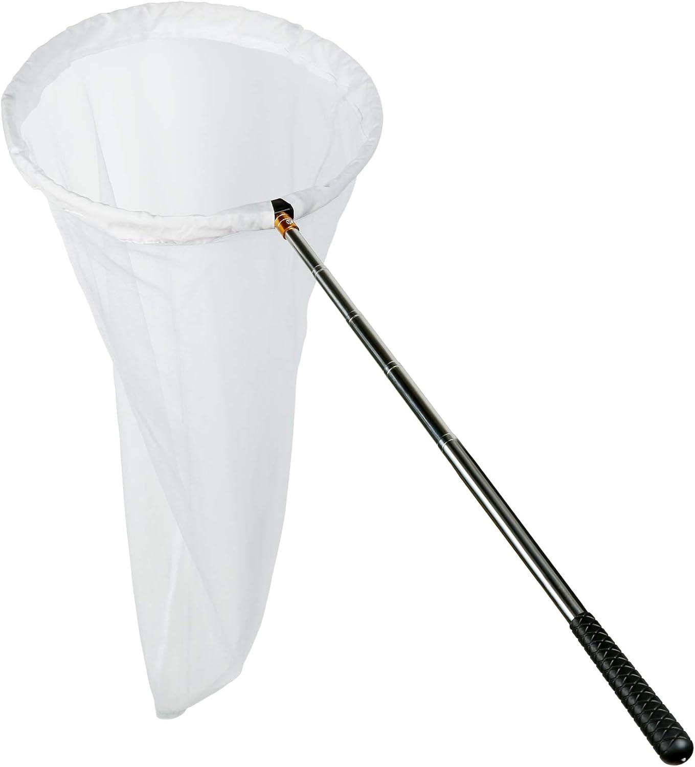 Insect & Butterfly Net with 12″ Ring, 59″ Telescopic Handle for Kids