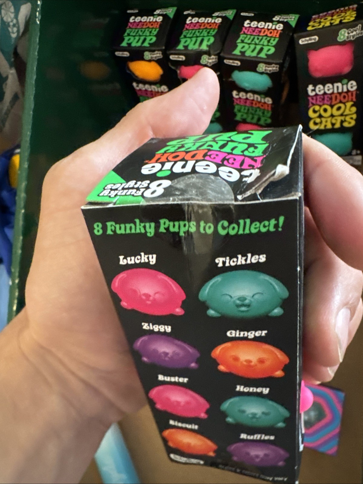 Schylling Nee Doh Mix Lot of 15 Multicolor Squishy Squeeze Sensory Fidget Toys