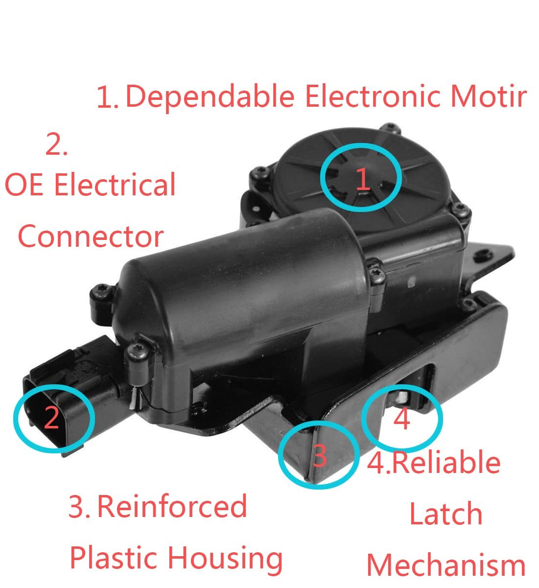 Rear Power Lift Gate Trunk Door Lock Actuator Motor for GM Chevy Suburban Tahoe