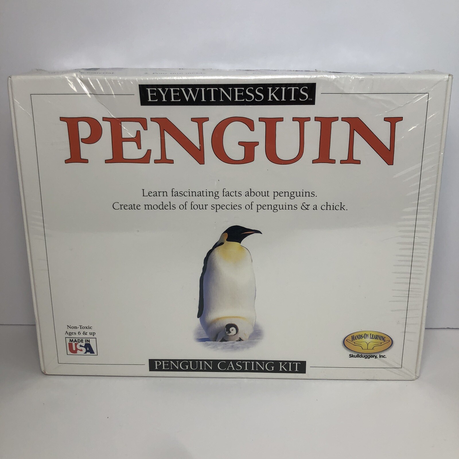 Skullduggery Eyewitness Kits Penguin Casting Learn Facts and Create Models