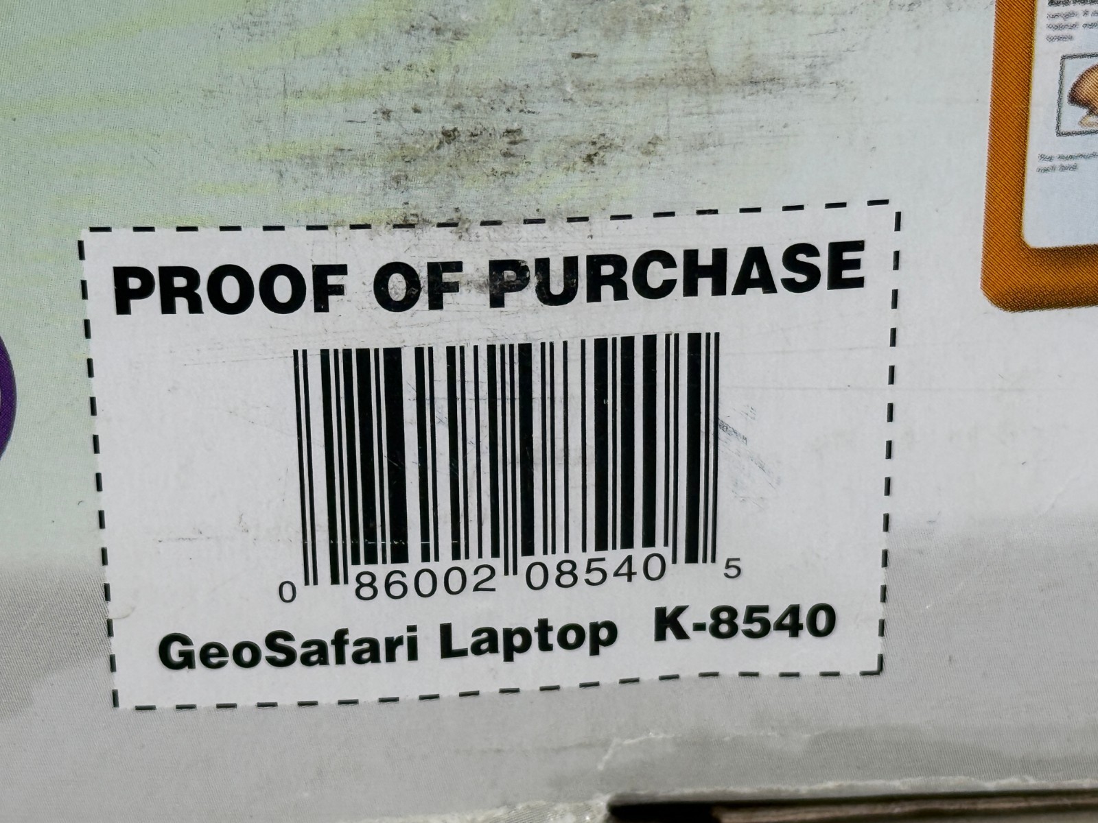 GeoSafari Laptop Know it All Learning System K-8540 Homeschool New Old Stock