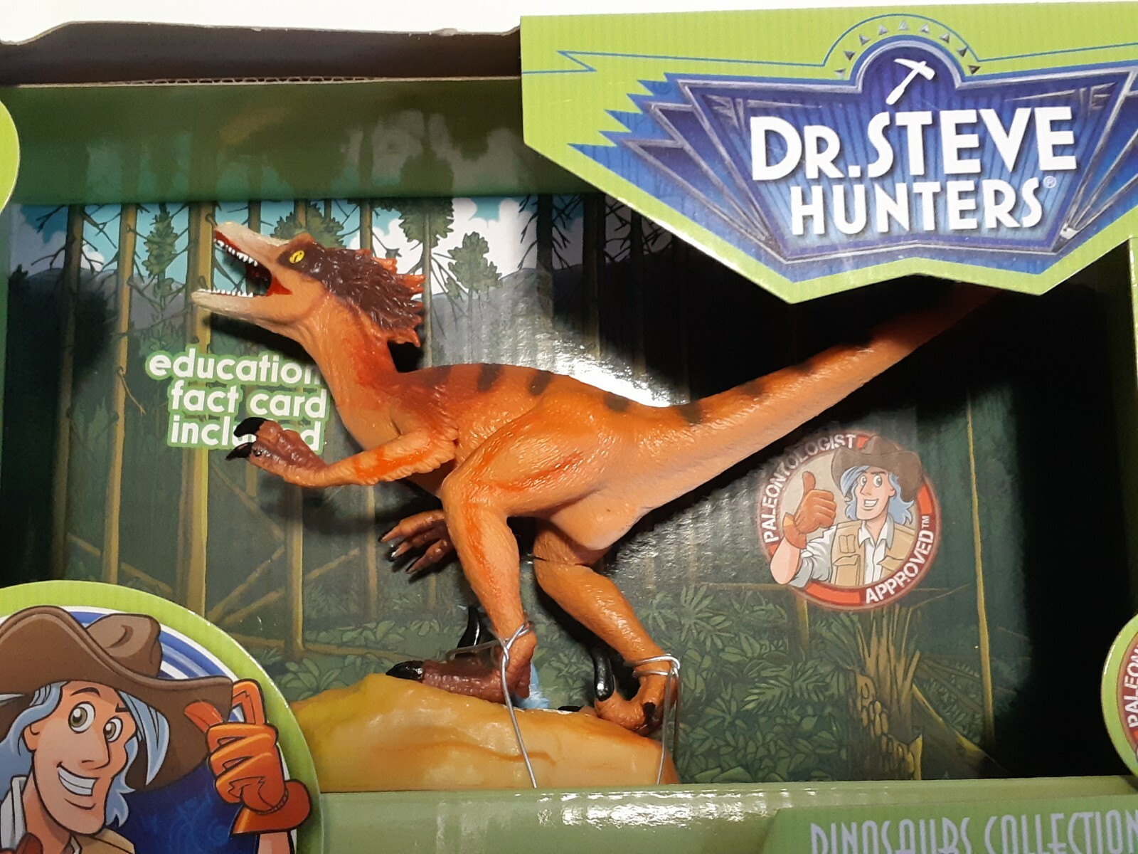 Dr. Steve Hunters Expeditions Velociraptor Dinosaurus