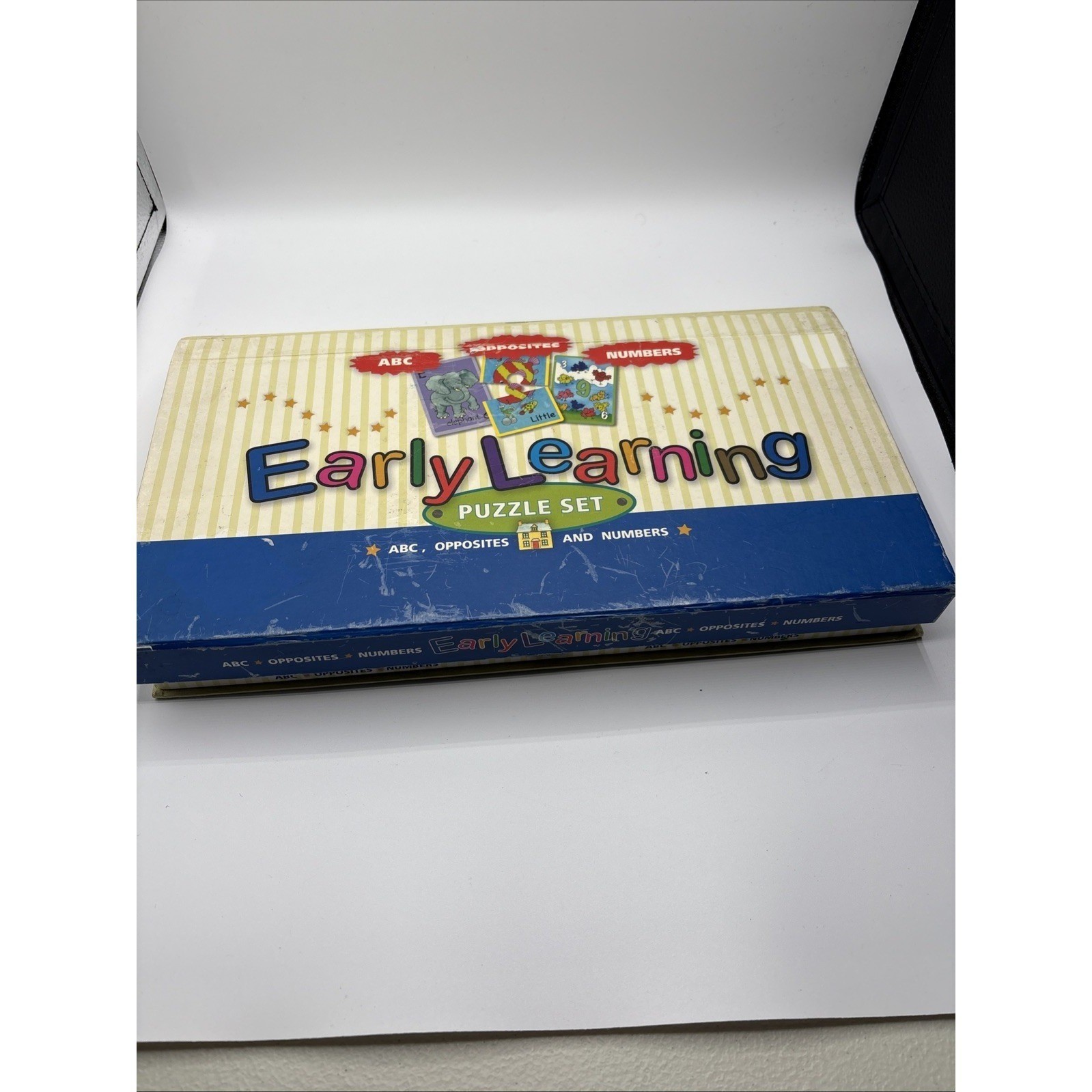 Easy Learning Flashcard Puzzles Language & Math Fun Learning! Pre- Owned