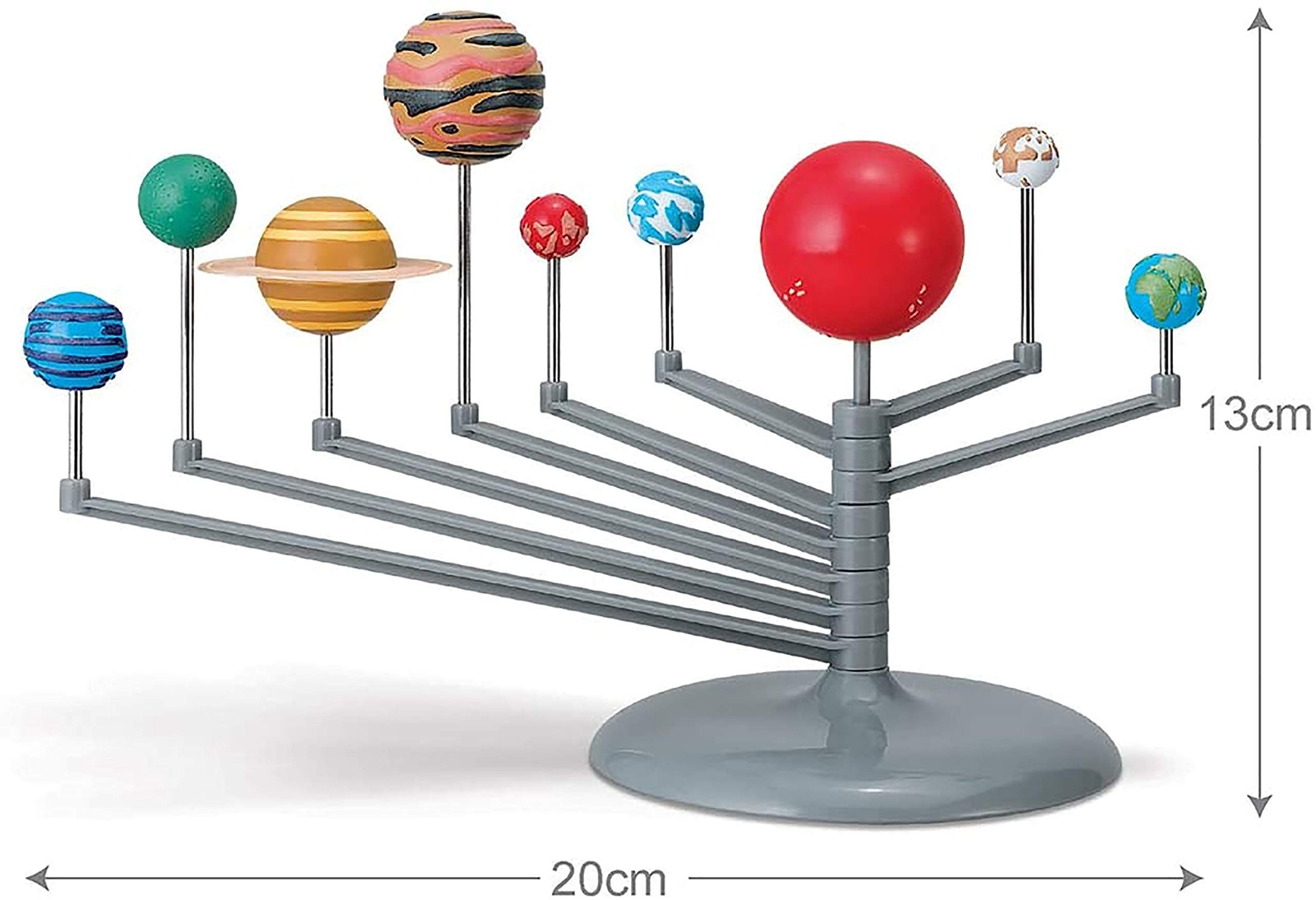 4M Solar System Planetarium – DIY Glow In The Dark Astronomy Planet Model Ste…