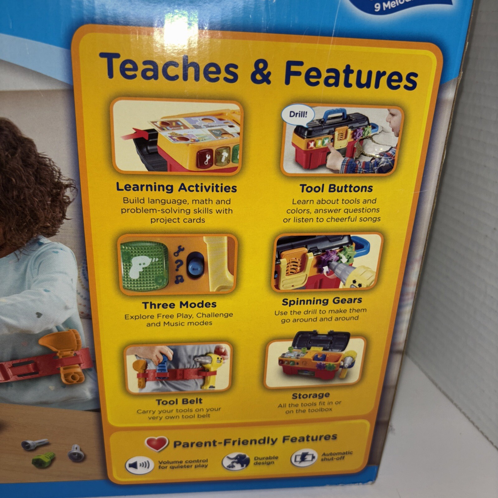 VTech Drill & Learn Toolbox™ Pro Play Construction Toys & Tools with Accessories