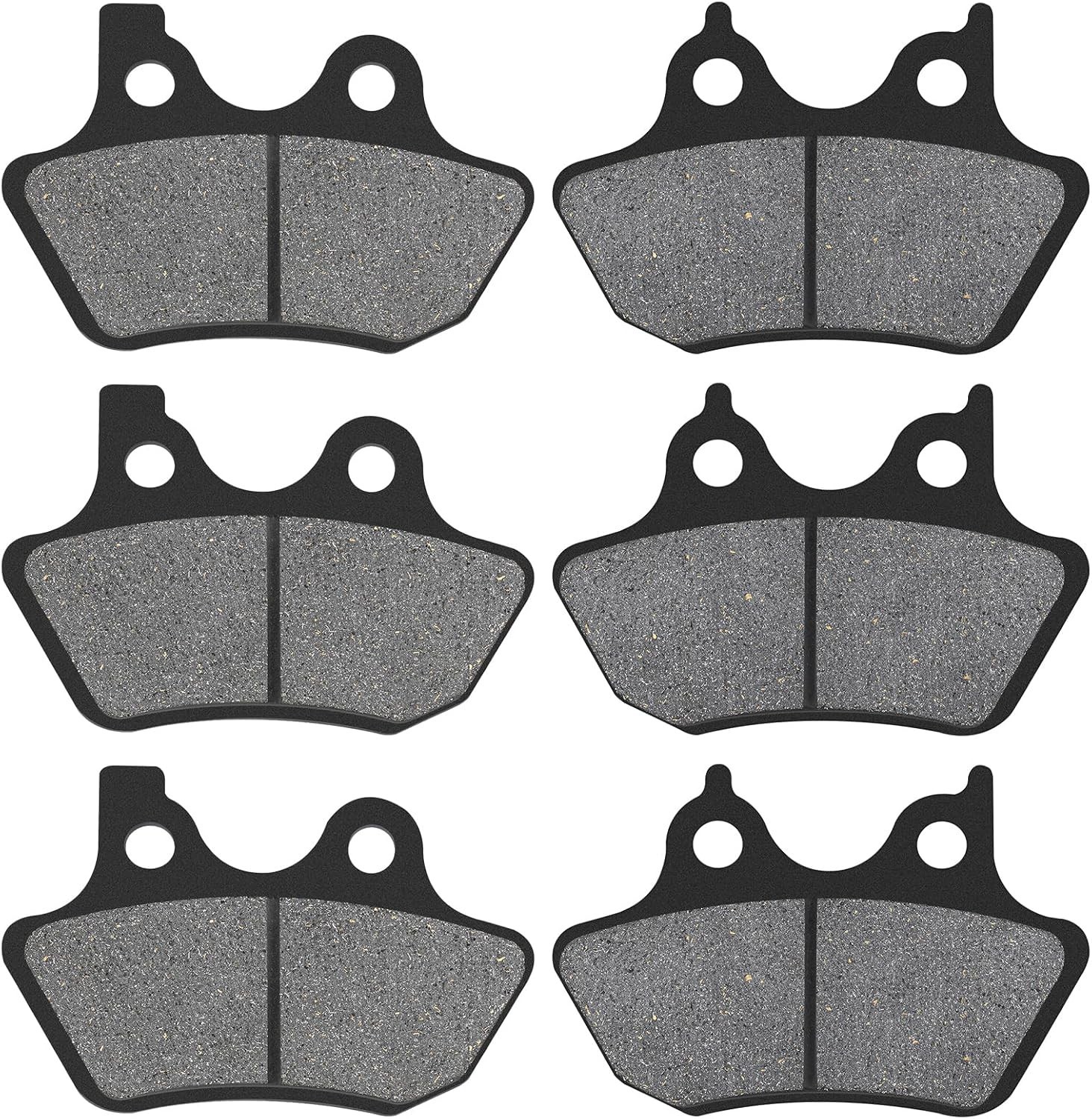 AHL Front & Rear Brake Pads Set for Harley FLHTCU-I Electra Glide Ultra