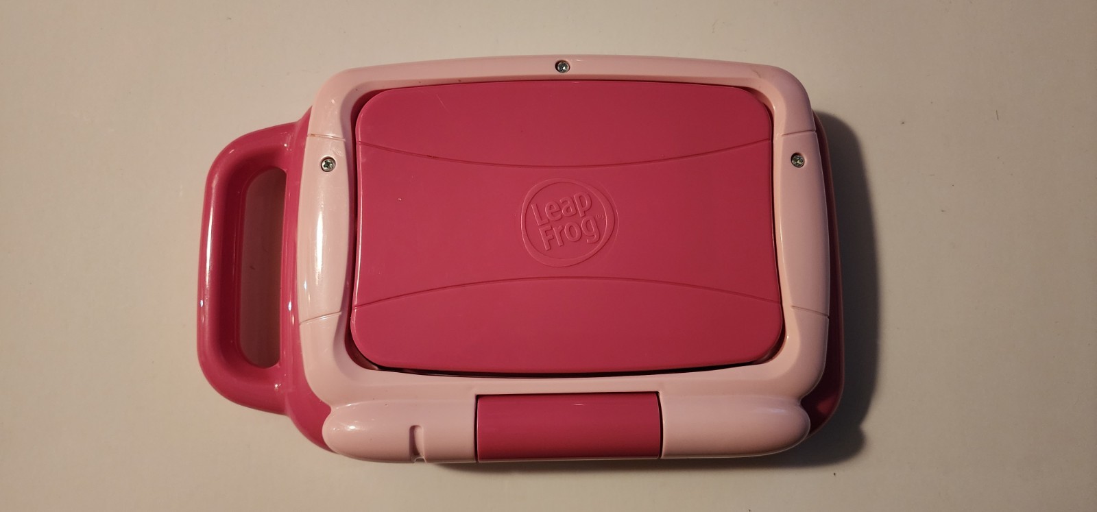 LeapFrog 2 in 1 LeapTop Touch Pink Tested Works Good Kids Learning Laptop