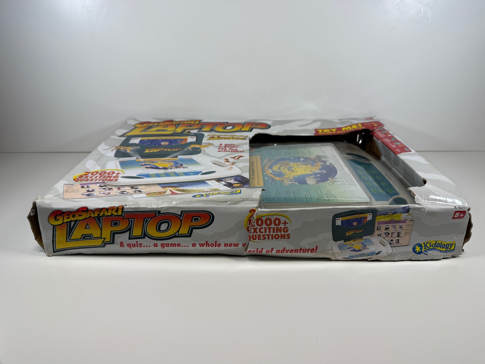GeoSafari Laptop Know it All Learning System K-8540 Homeschool New Old Stock