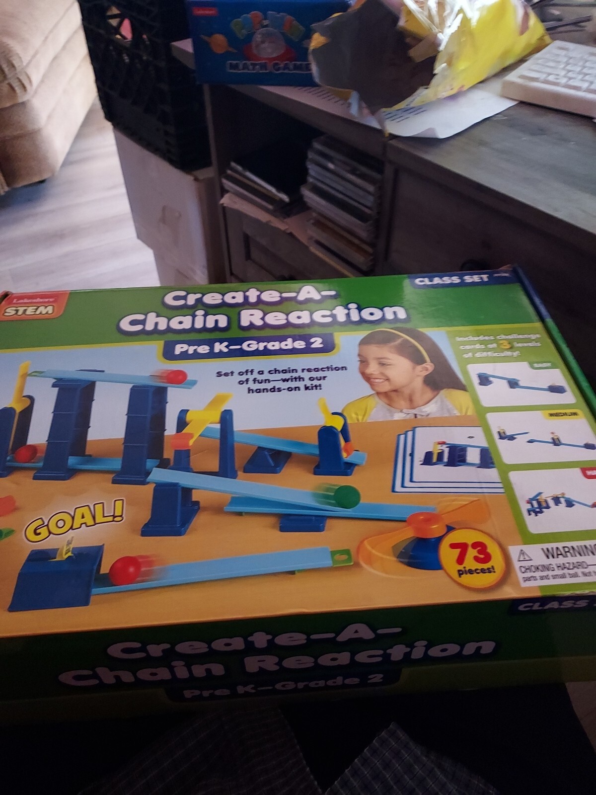 Lakeshore Create-A-Chain Reaction STEM Master Class Set PP566 Prek-Grade 2