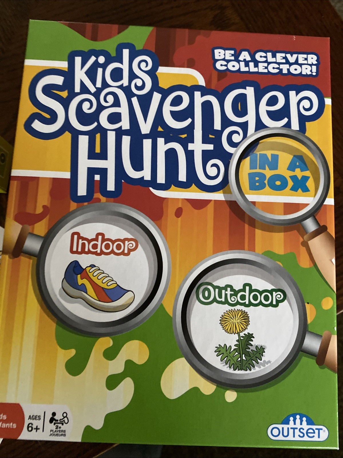 Kid’s Scavenger Hunt – Indoor & Outdoor Scavenger Hunt Card Game to Play