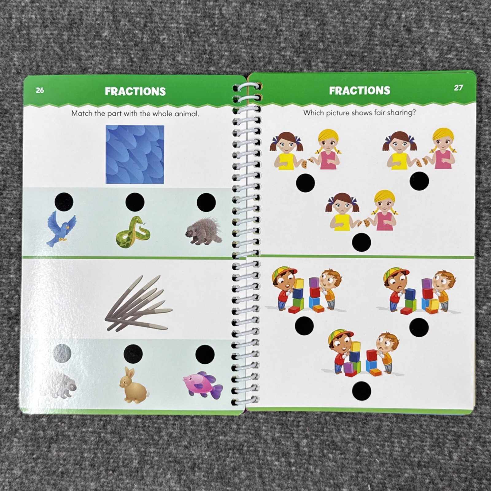 Hot Dots Jr Pre-K Math Books 1 & 2 Set