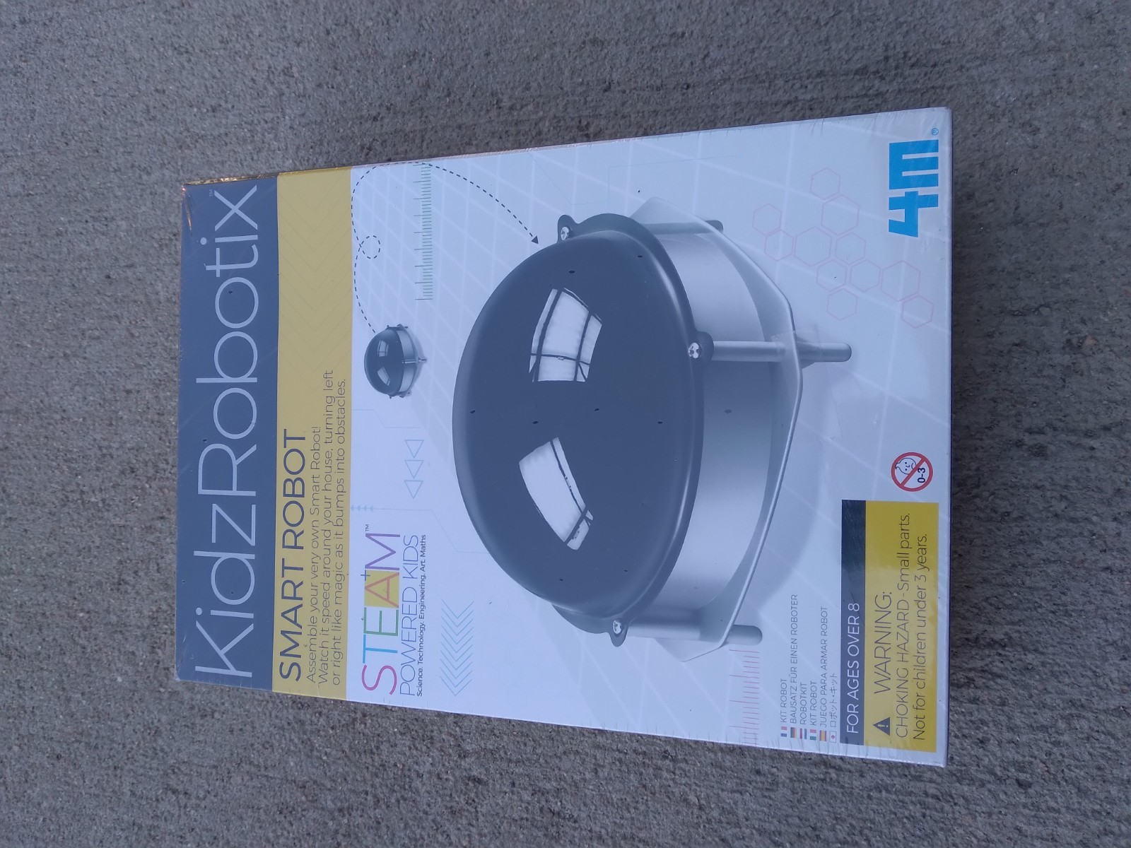 KidzRobotix Smart Robot Kit Steam 4m NEW Ages 8+