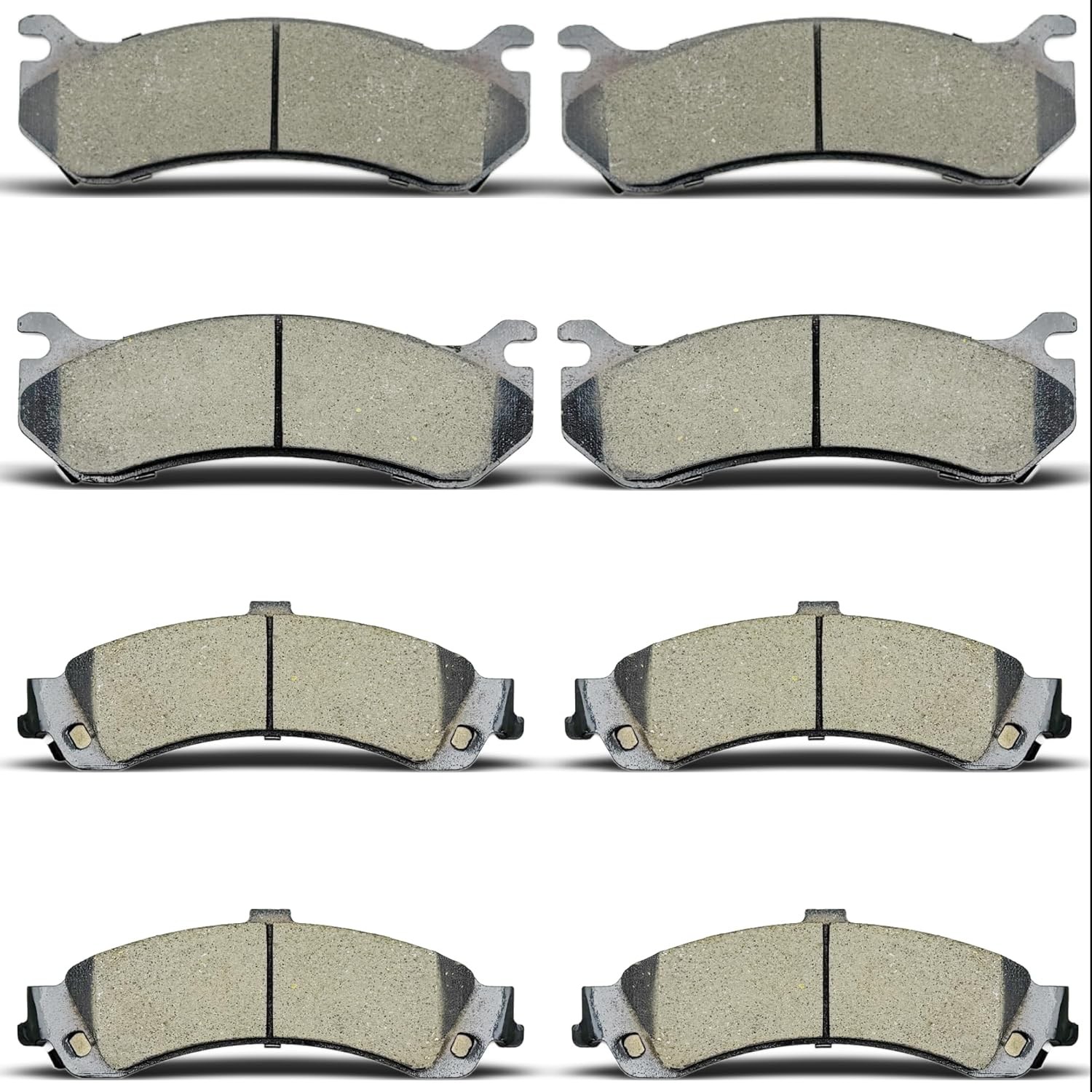 D785 D834 Front Rear Ceramic Brake Pads Sets Fit For Cadillac Escalade