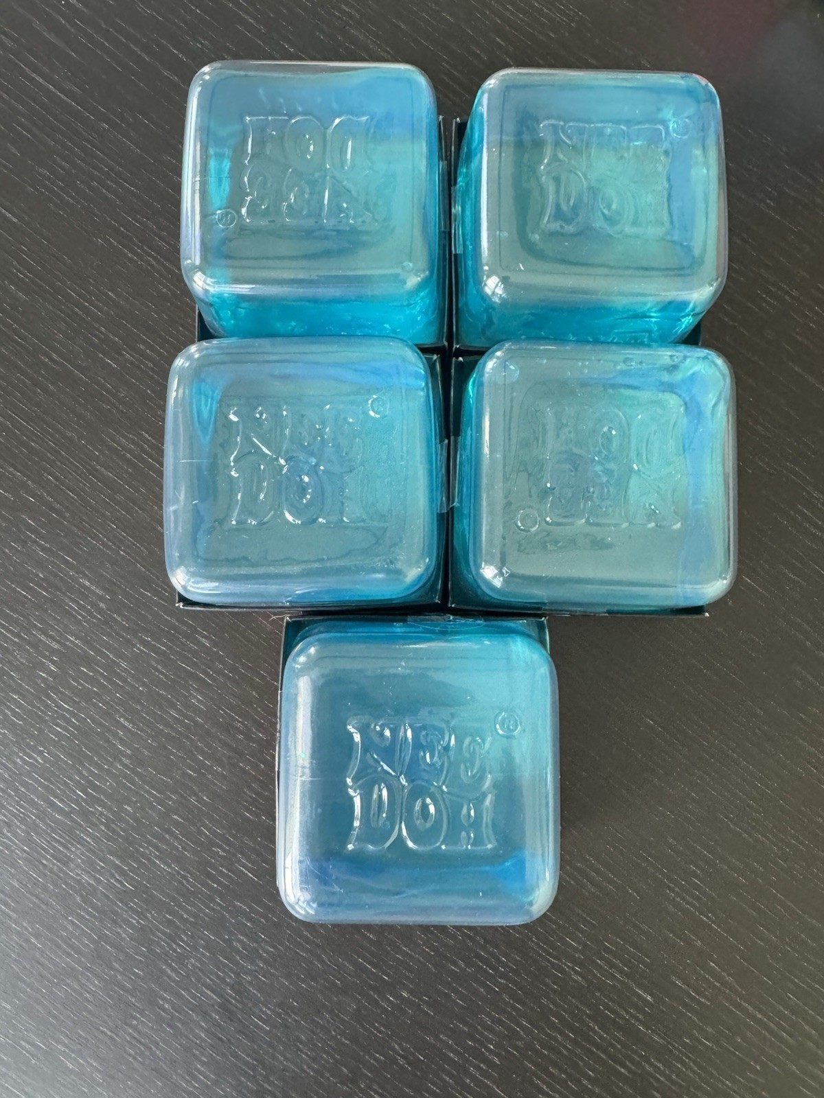 NeeDoh Nice Berg Blue XL Giant Nee Doh Lot Of 5