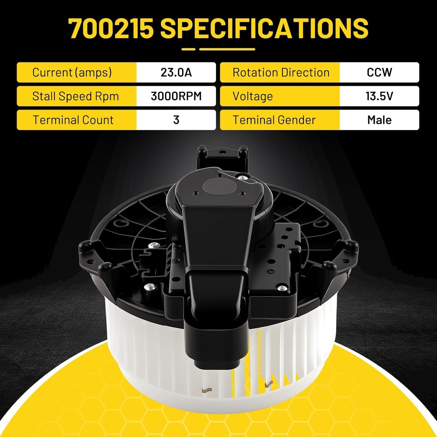 700215 HVAC Blower Motor Fit for Dodge Journey 2014-2020, for Lexus ES300H ES350