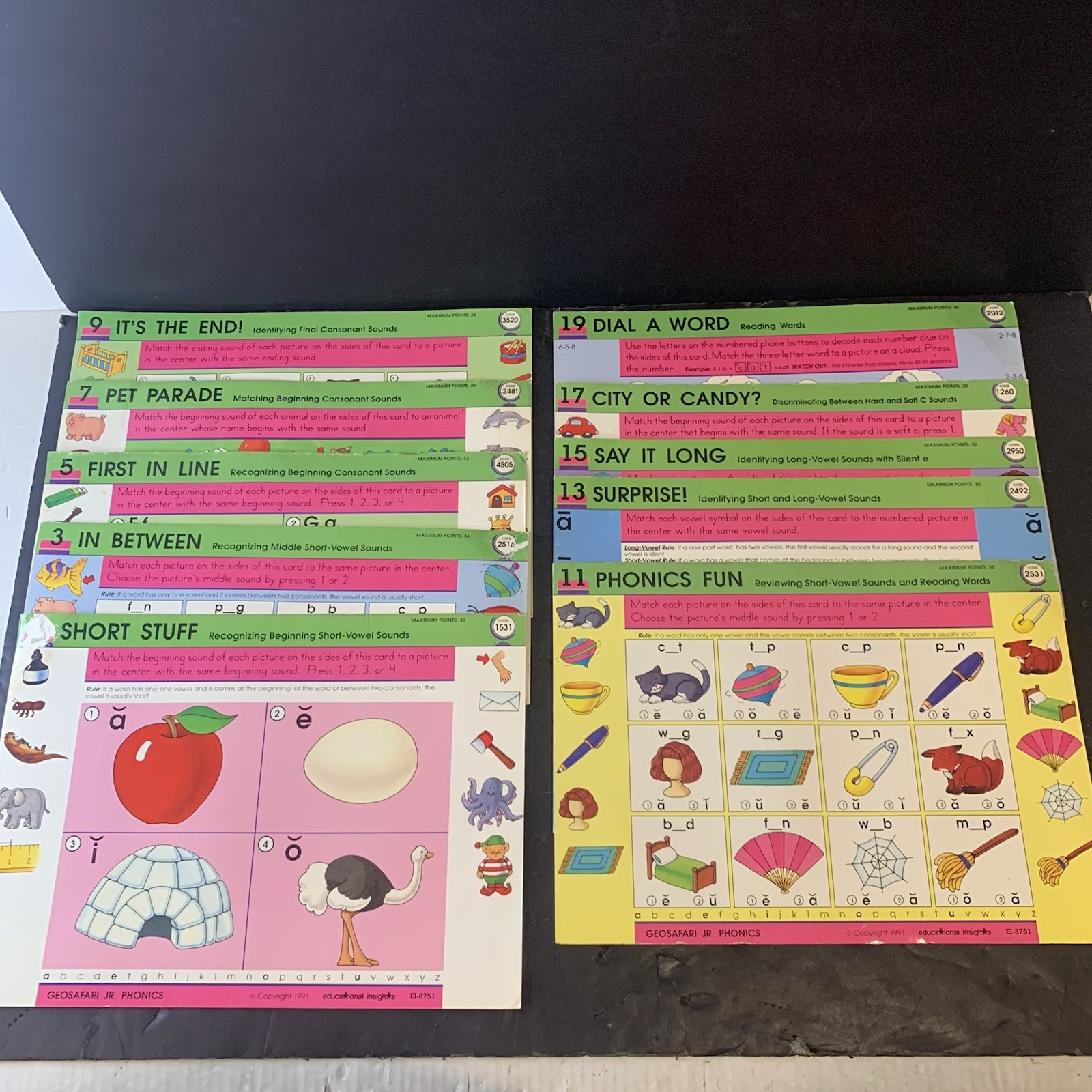 GeoSafari Electronic Learning Game EI-8865 with 3 Educational Packs – Tested