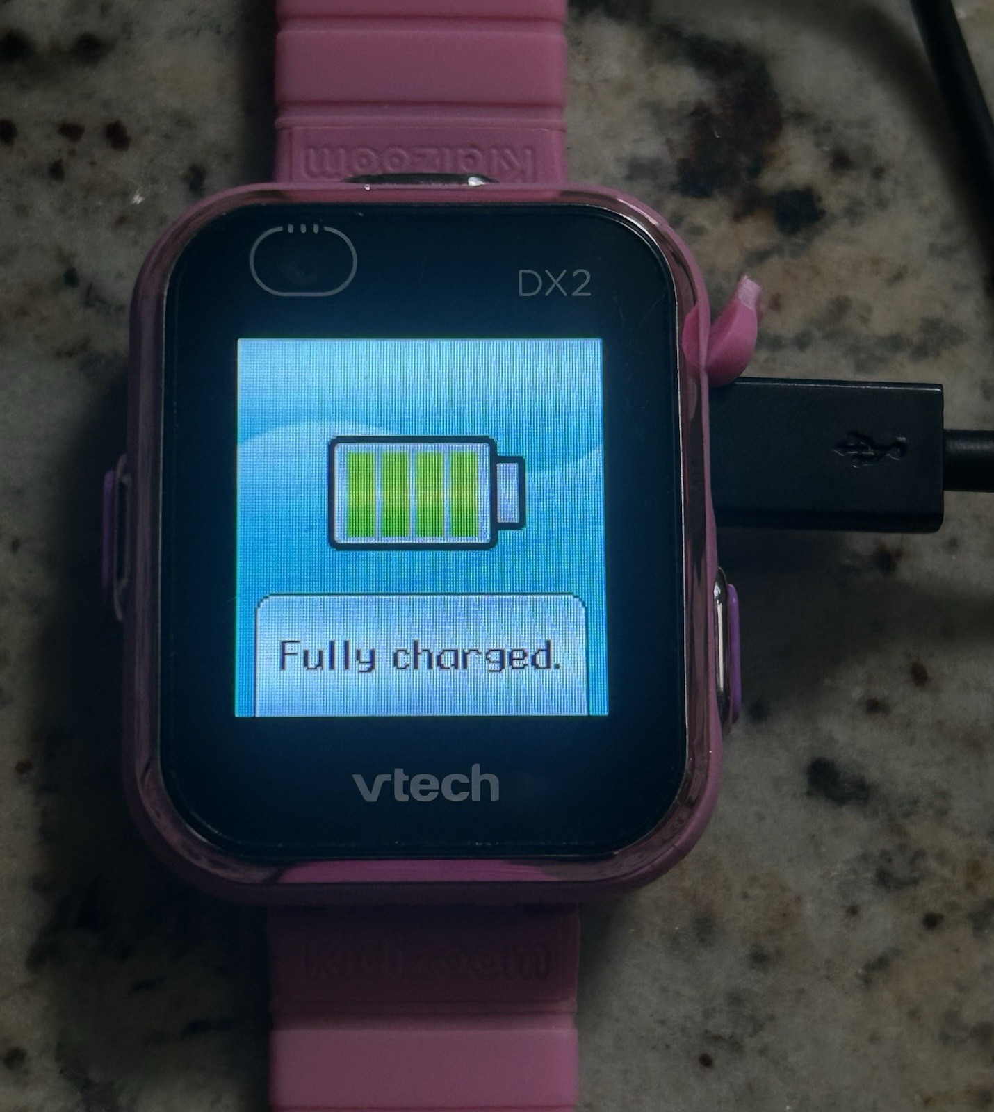 Lot of 2 VTech KidiBuzz 1695 Kids Smart Phone KidiZoom DX2 Smart Watch Pink