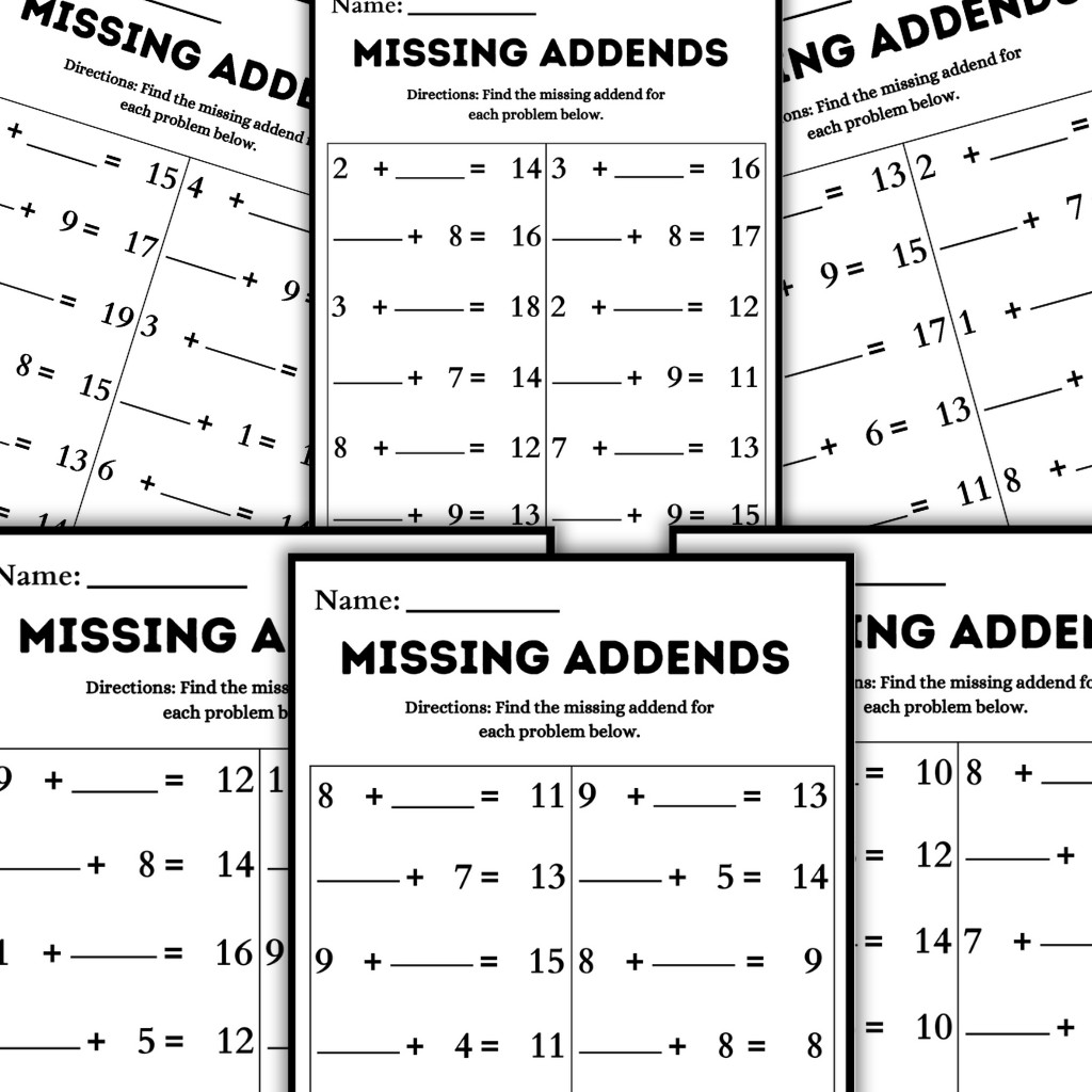 Fun Addition Practice Worksheets for Kids | Printable Math worksheets
