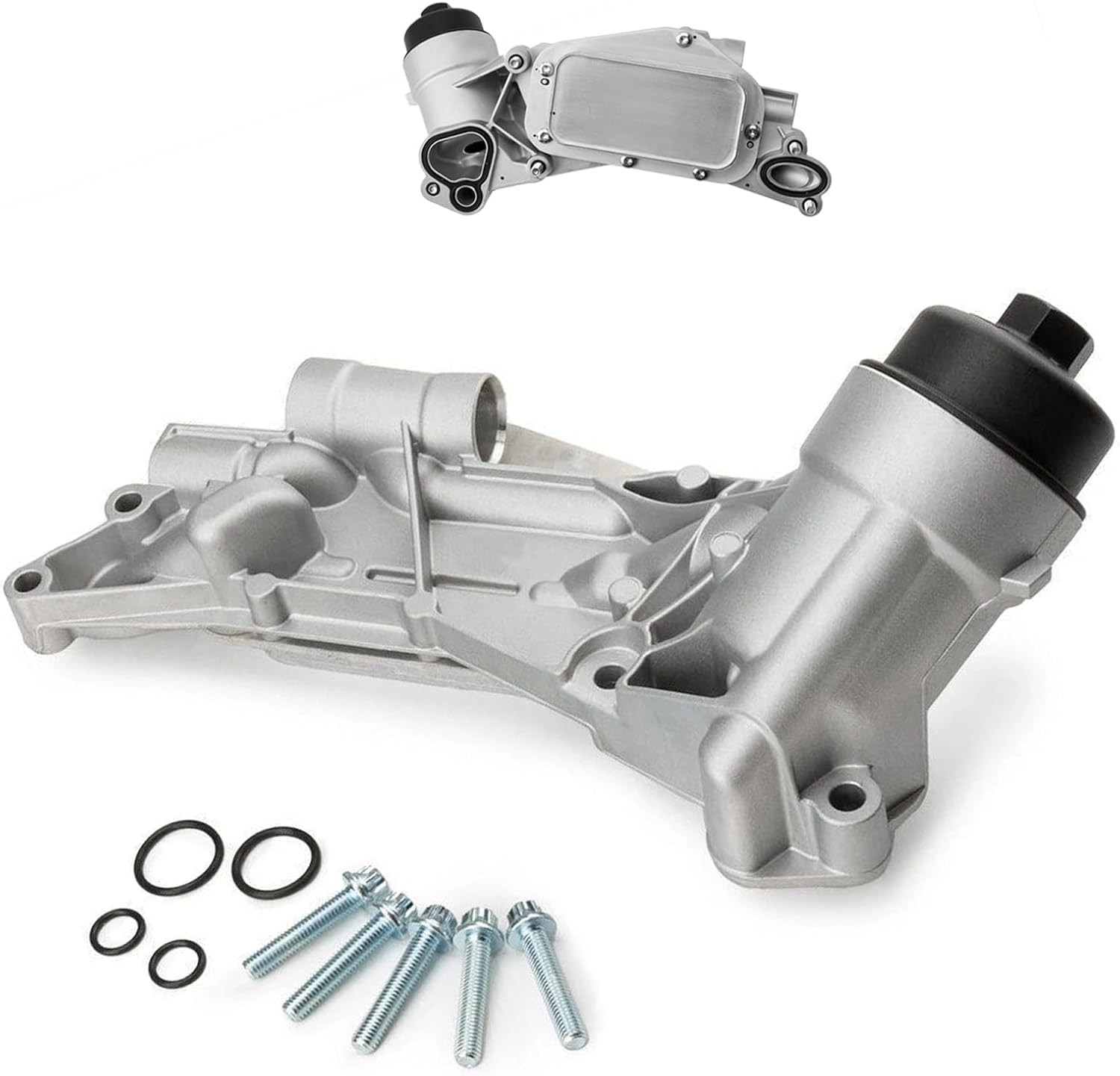 918-432 Upgraded Engine Oil Filter Housing Assembly with Cooler Adapter Fit for