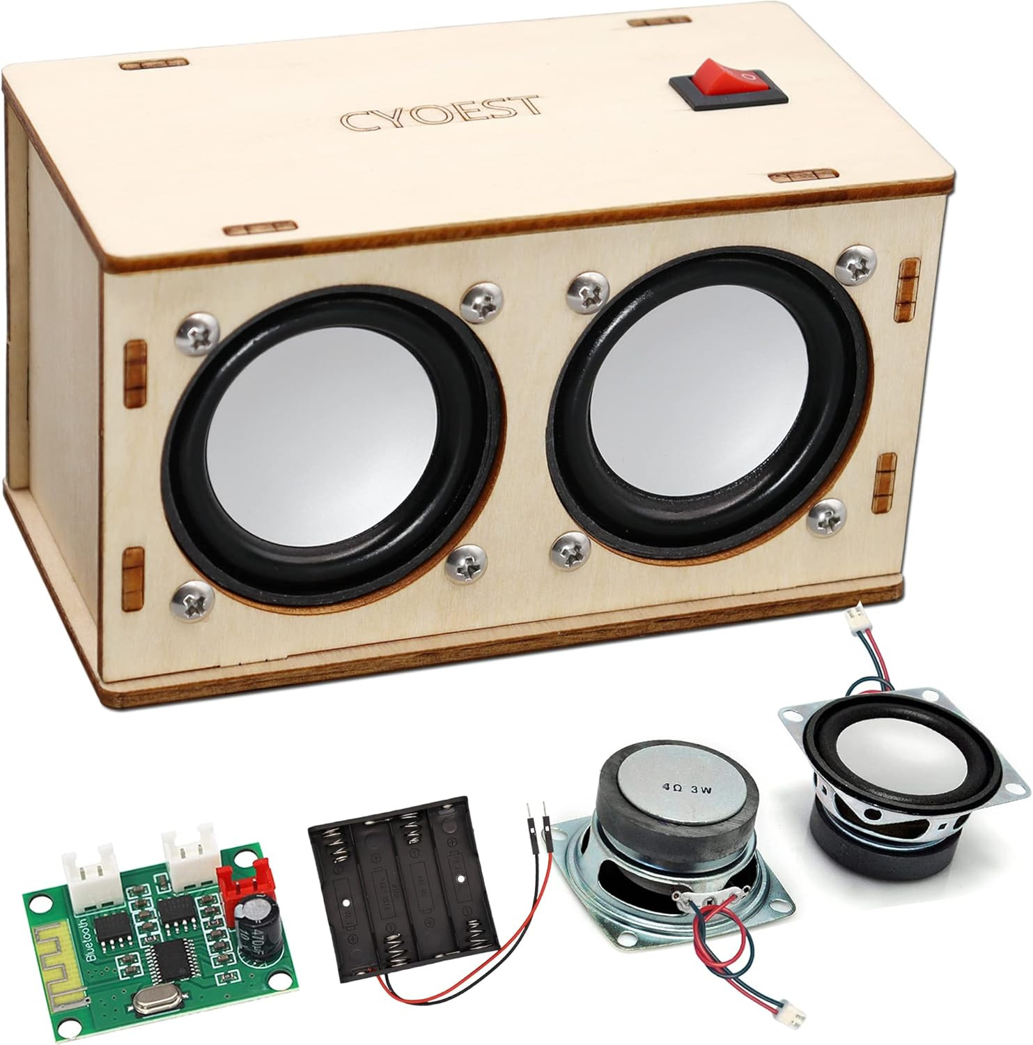 STEM Projects for Kids & Adults Build Your Own Bluetooth Speaker Age 10+