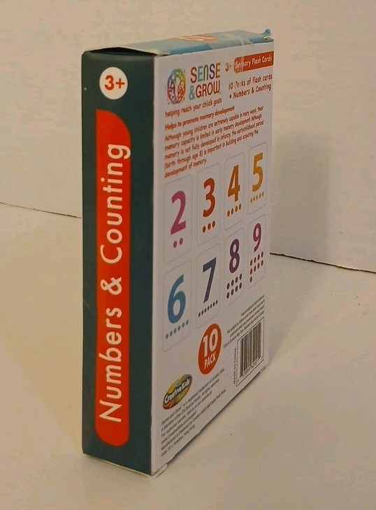 Toddler Christmas Gift Set Alphabet Shape Construction Sensory Flash Cards Edu