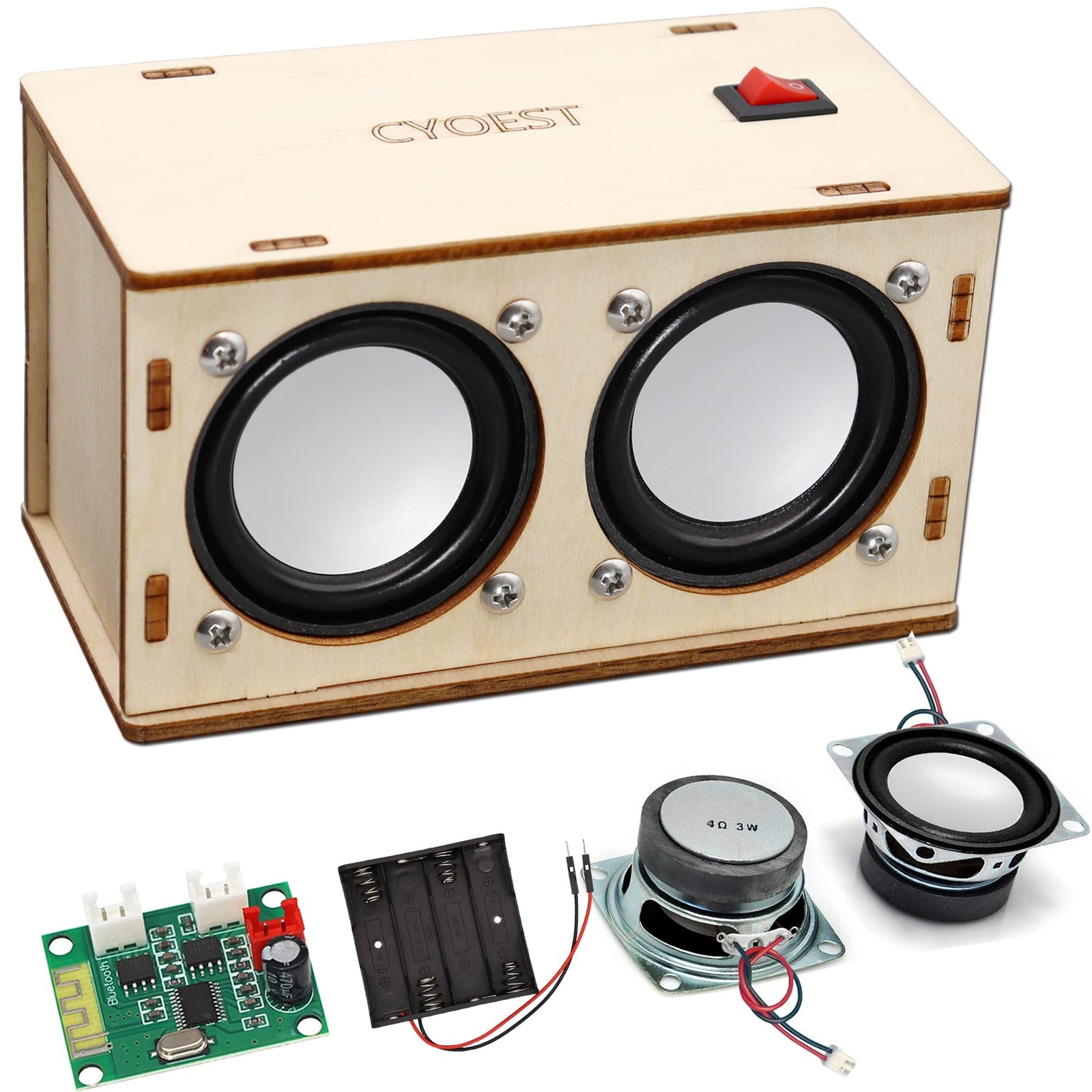 STEM Projects for Kids & Adults Build Your Own Bluetooth Speaker – Science Ex…