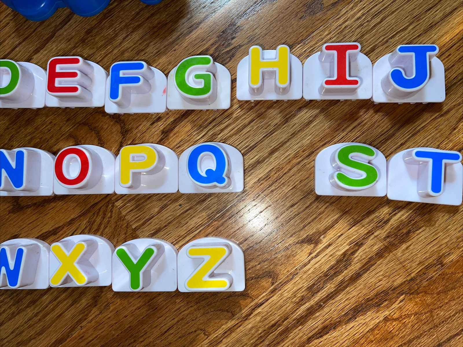 Leap Frog Magnetic Learning System School Bus 25 Letters Missing Letter R. *9*