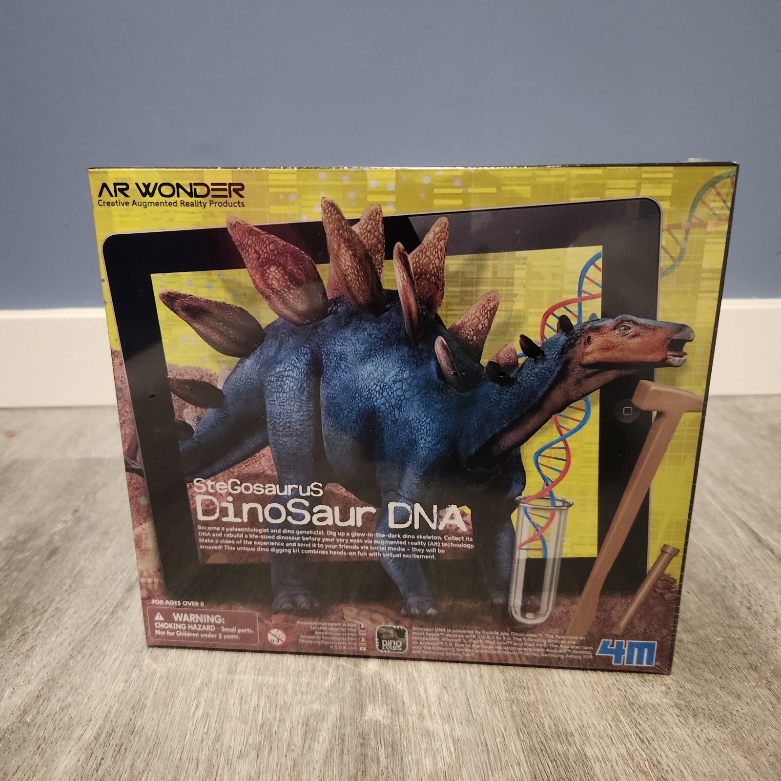 Triceratops Dinosaur DNA Science Kit by 4M Kidz Labs Childs Education Game Toys