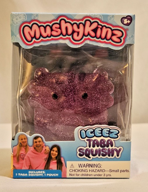 Taba ICEEZ Series 1 Mochi Axolotl Squishy – Pink MushyKinz Sensory Toy