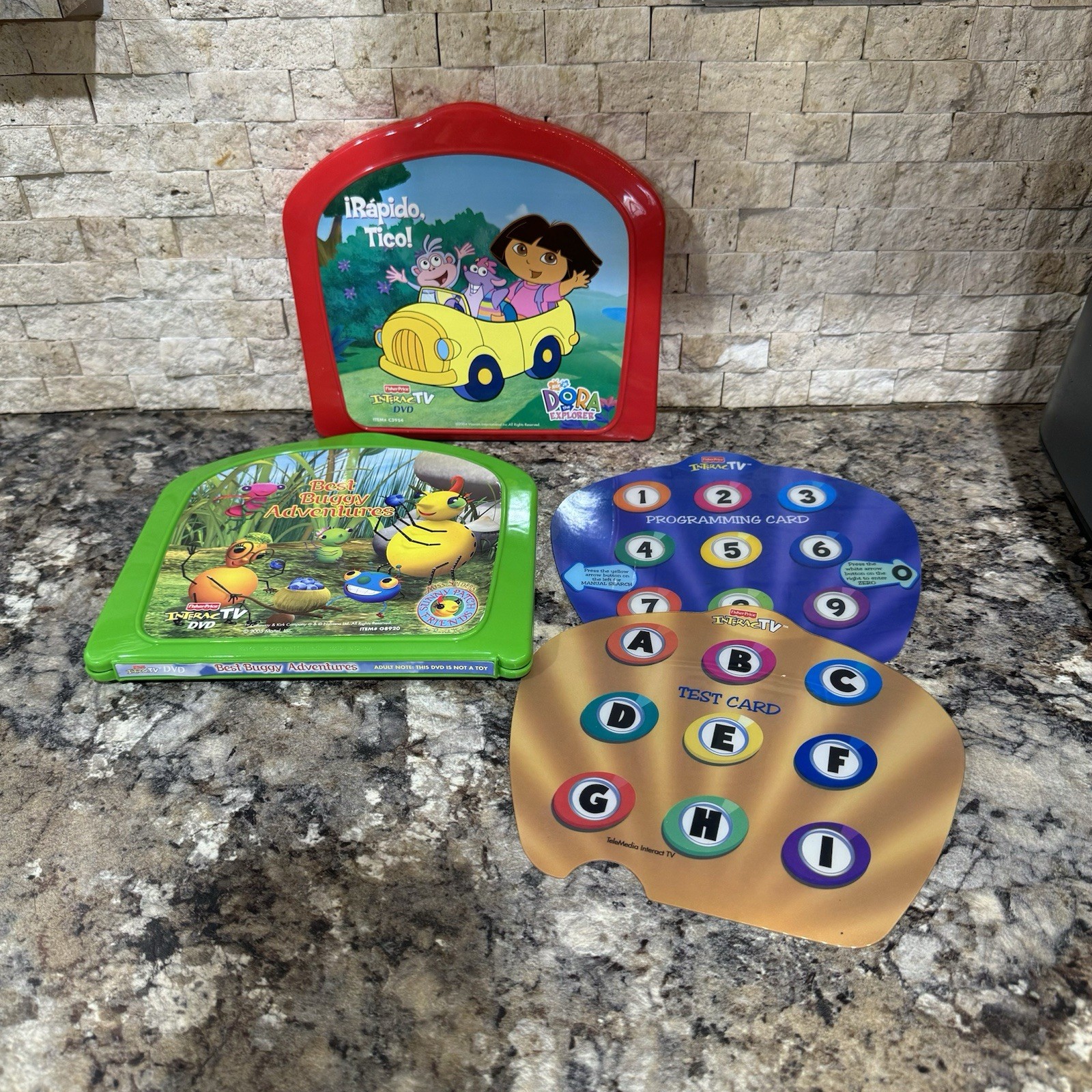 Fisher Price InteracTV DVD Based Learning Dora the Explorer Best Buggy Adventure