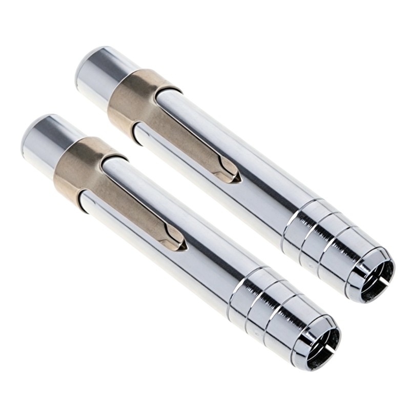 Press Type Metal Pencil Lengthener With Ergonomic Grip For 9-10MM Diameter Pen