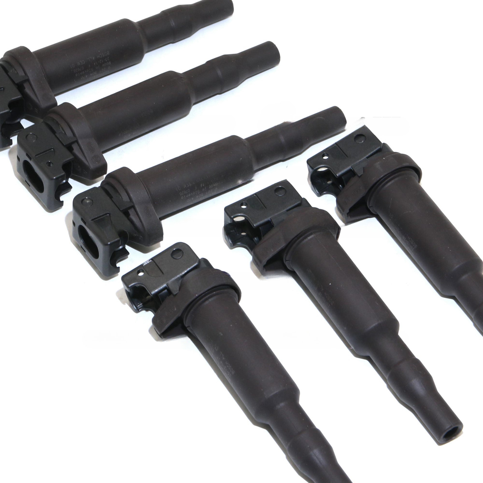 6x ignition/coil 0221504470 For Bosch/BMW 325i 328i 335 525 528 530 535 X3 X5 X6