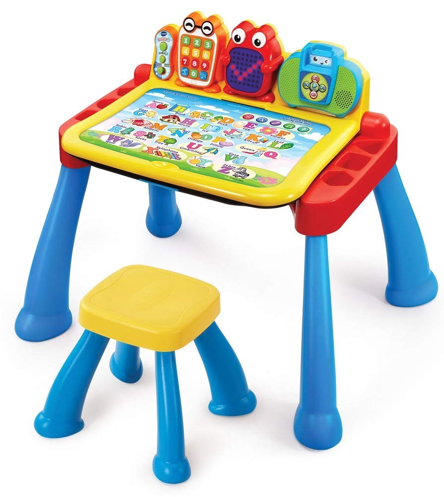 VTech Touch and Learn Activity Desk 26.34 x 23.31 x 21.81 inches, Multicolor