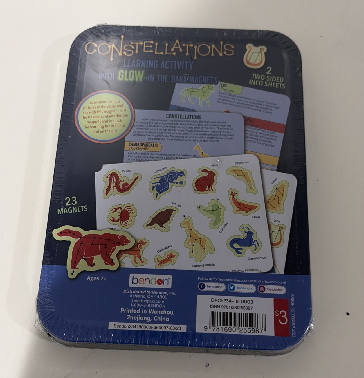 Bendon Constellations Glow In The Dark Learning Activity Set – S.T.E.M.