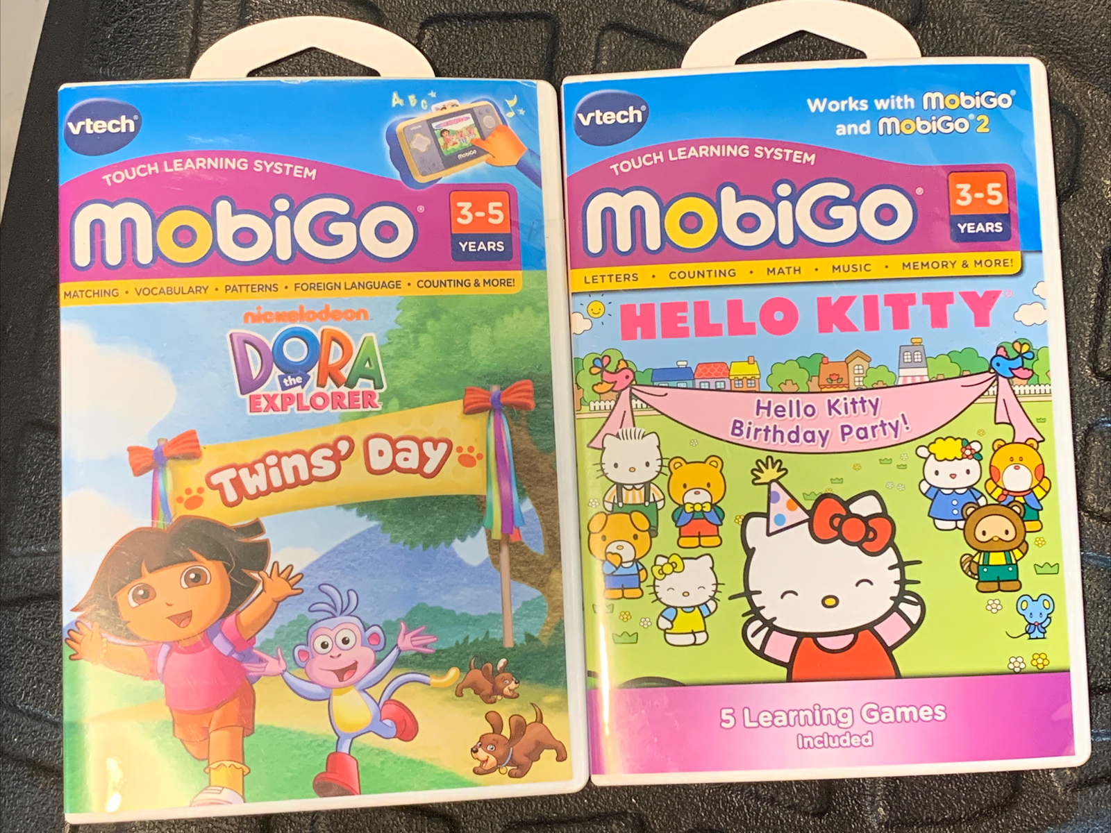 Vtech MobiGo Hello Kitty & DoRa The Explorer,Early Learning 3-5 yrs Pre-K, Math