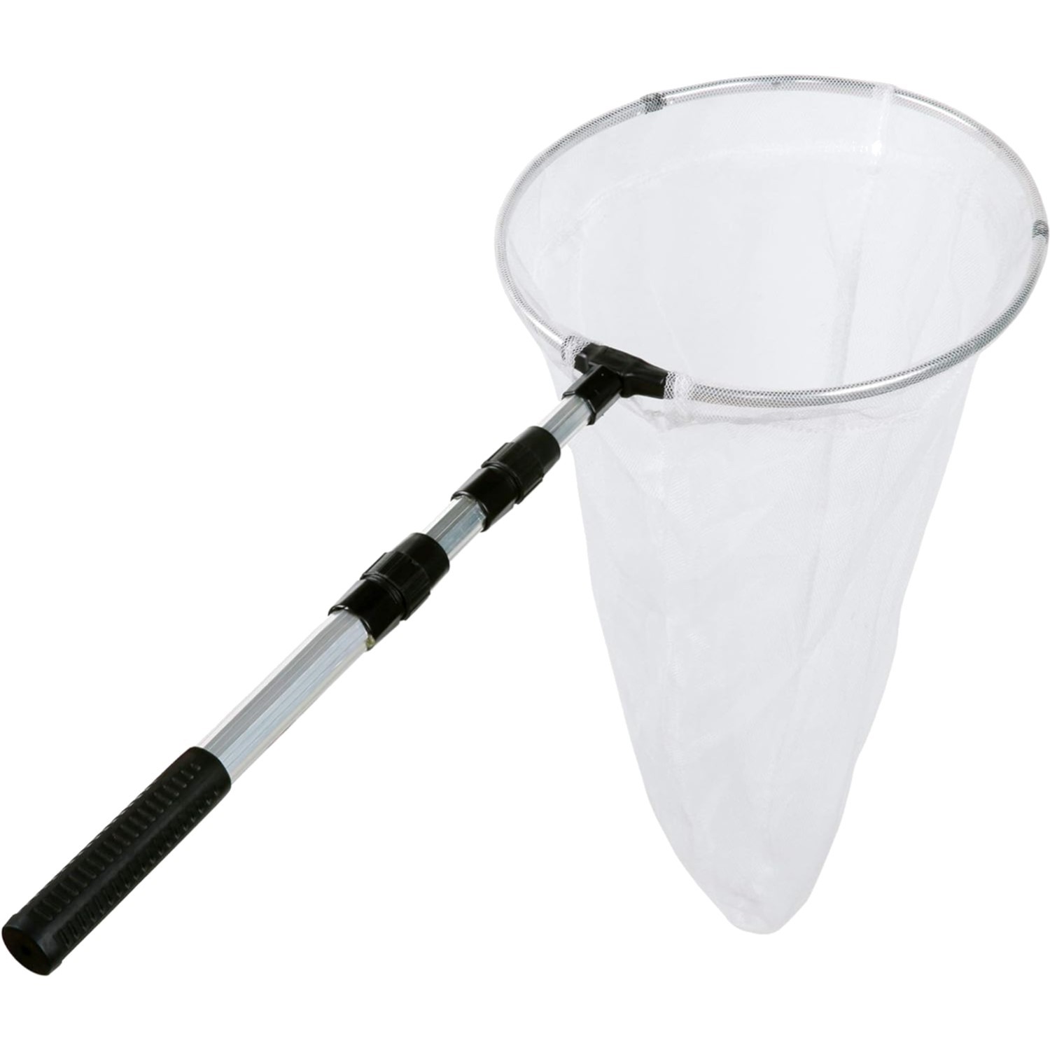 Insect and Butterfly Net with 12″ Ring, 24″ Net Depth, Handle Extends to 36 I…