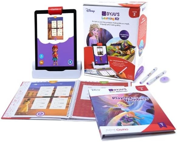 BYJUS Learning Kit: Disney, Grade 2, Introductory Edition, 2nd Grade Math