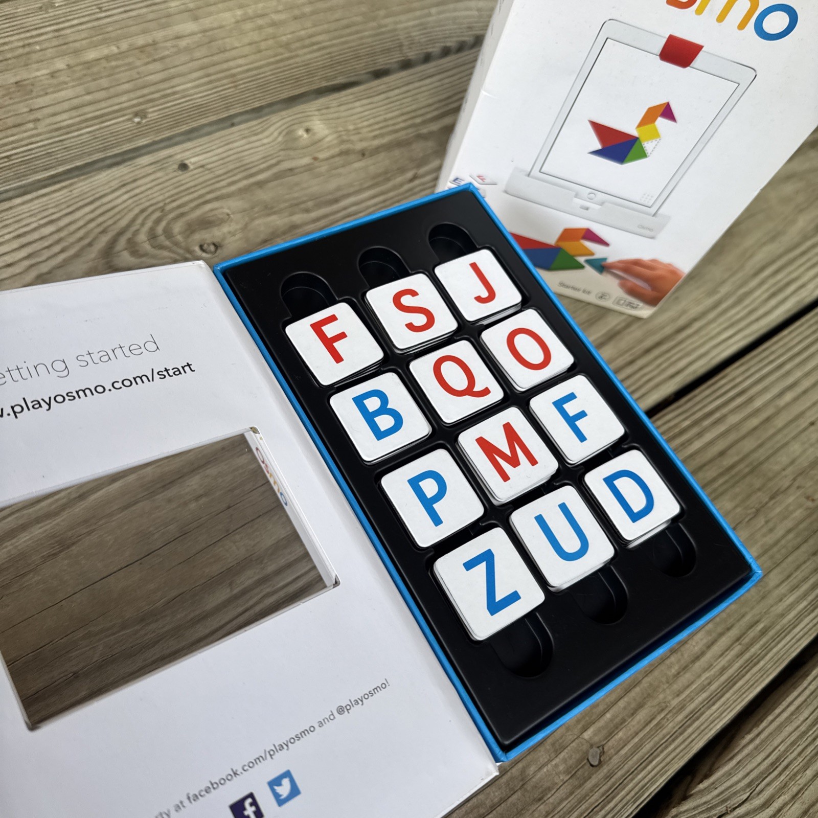 Osmo Genius Starter Kit For iPad Words And Tangram Learning Games