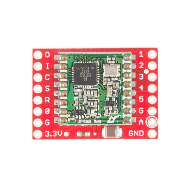 [ SparkFun WRL-12823 ] RFM69 Breakout (434MHz)
