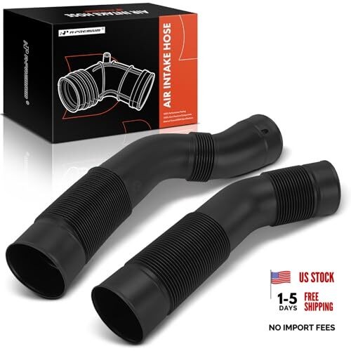 Left and Right Engine Air Clean Intake Tube Hose Compatible with Mercedes
