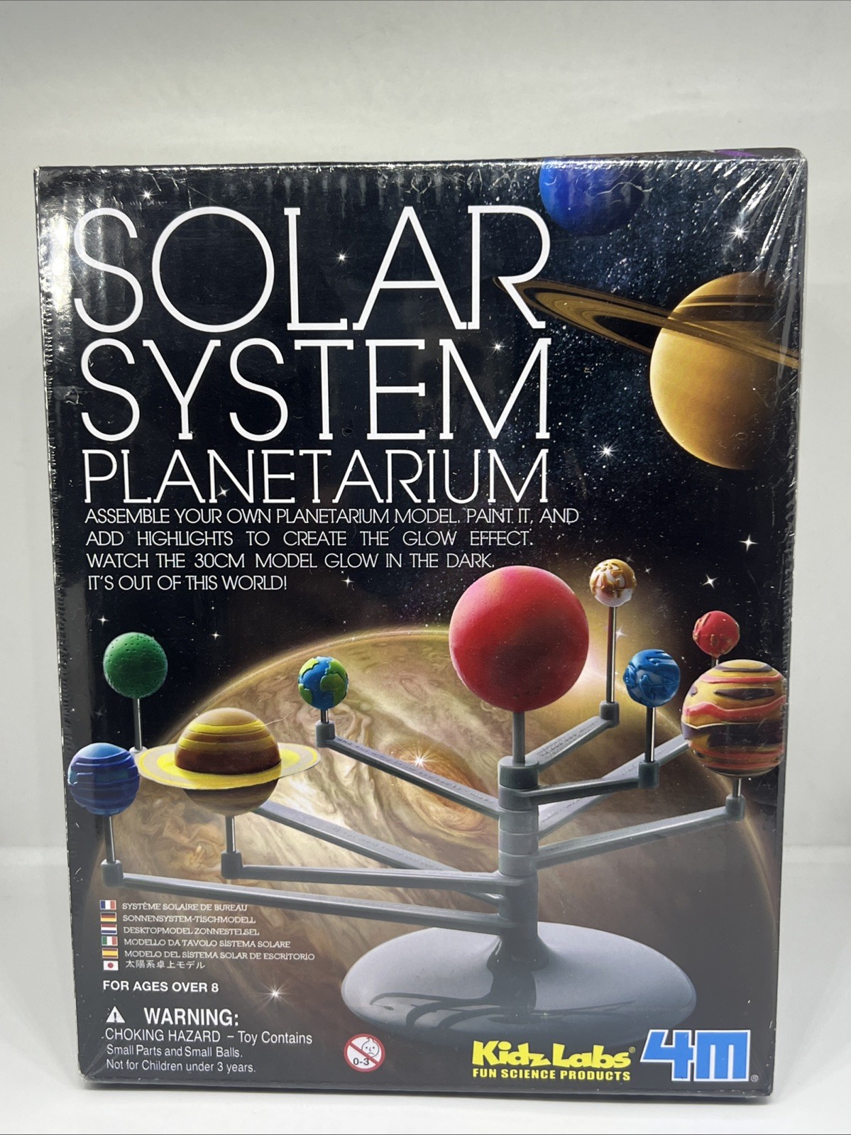 Solar System Planetarium Model Kit Kidz Labs 4M Brand NEW SEALED Ages 8+